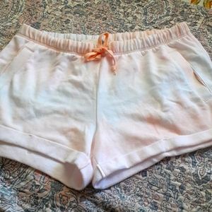 PINK TIE DYE LOUNGE SHORTS